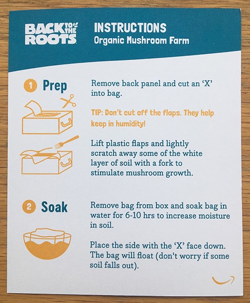 Back To The Roots Mushroom Kit Instructions Back to the Roots Organic Mushroom Farm Review - Better Gardener's Guide