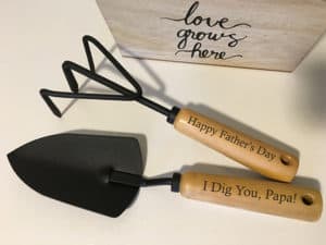 Personalized Garden Tools Father's Day Gifts