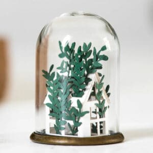 Miniature Paper Greenhouse