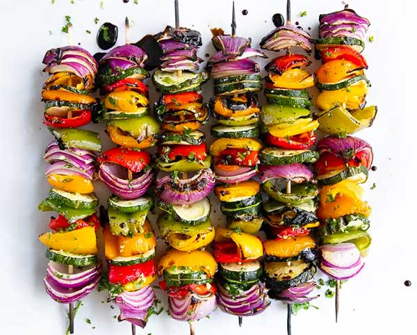 Grilled Veggie Skewers Recipe